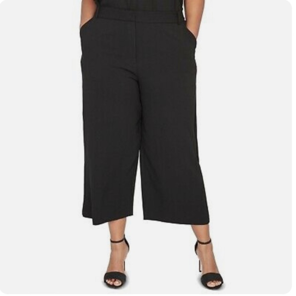 Rachel Roy Cropped Flare Pants Size 12 - Picture 1 of 11
